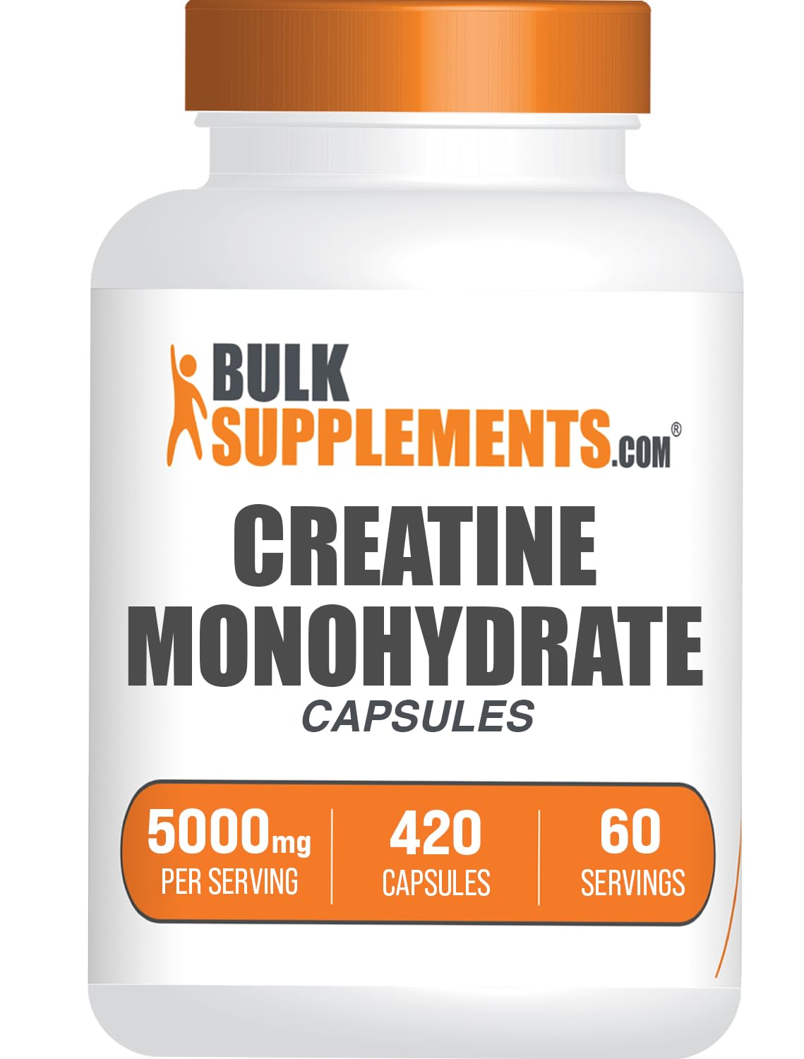 BULKSUPPLEMENTS.COM Creatine Monohydrate Capsules - Micronized Creatine Monohyd BULKSUPPLEMENTS.COM Au supplements