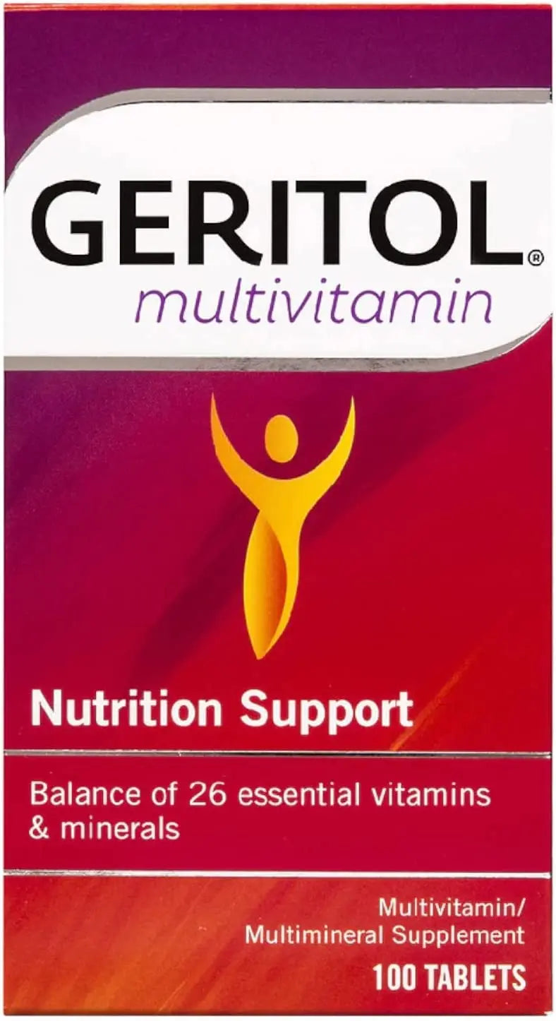 Geritol Complete Tablets 100 Tablets (Pack of 4) Geritol Au supplements