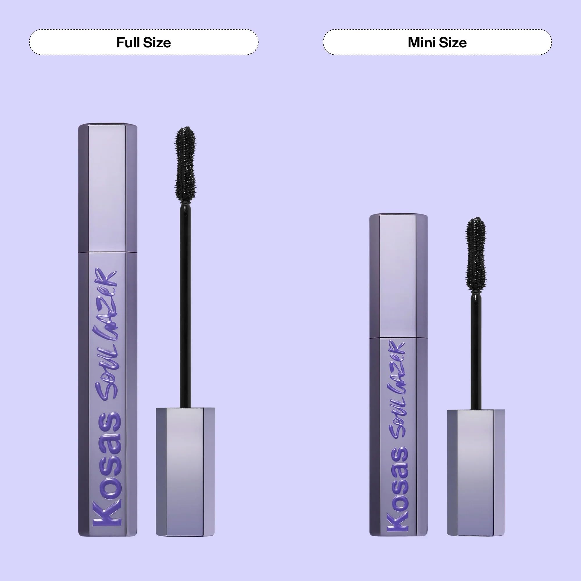Kosas Soulgazer Lengthening + Lifting Peptide Mascara – Smudge-Proof, Clump-Free Mascara + Lash Serum 2-in-1 for Long, Defined Lashes – Curvilinear Molded Brush, Vegan, Sensitive-Eye Safe Kosas Au supplements