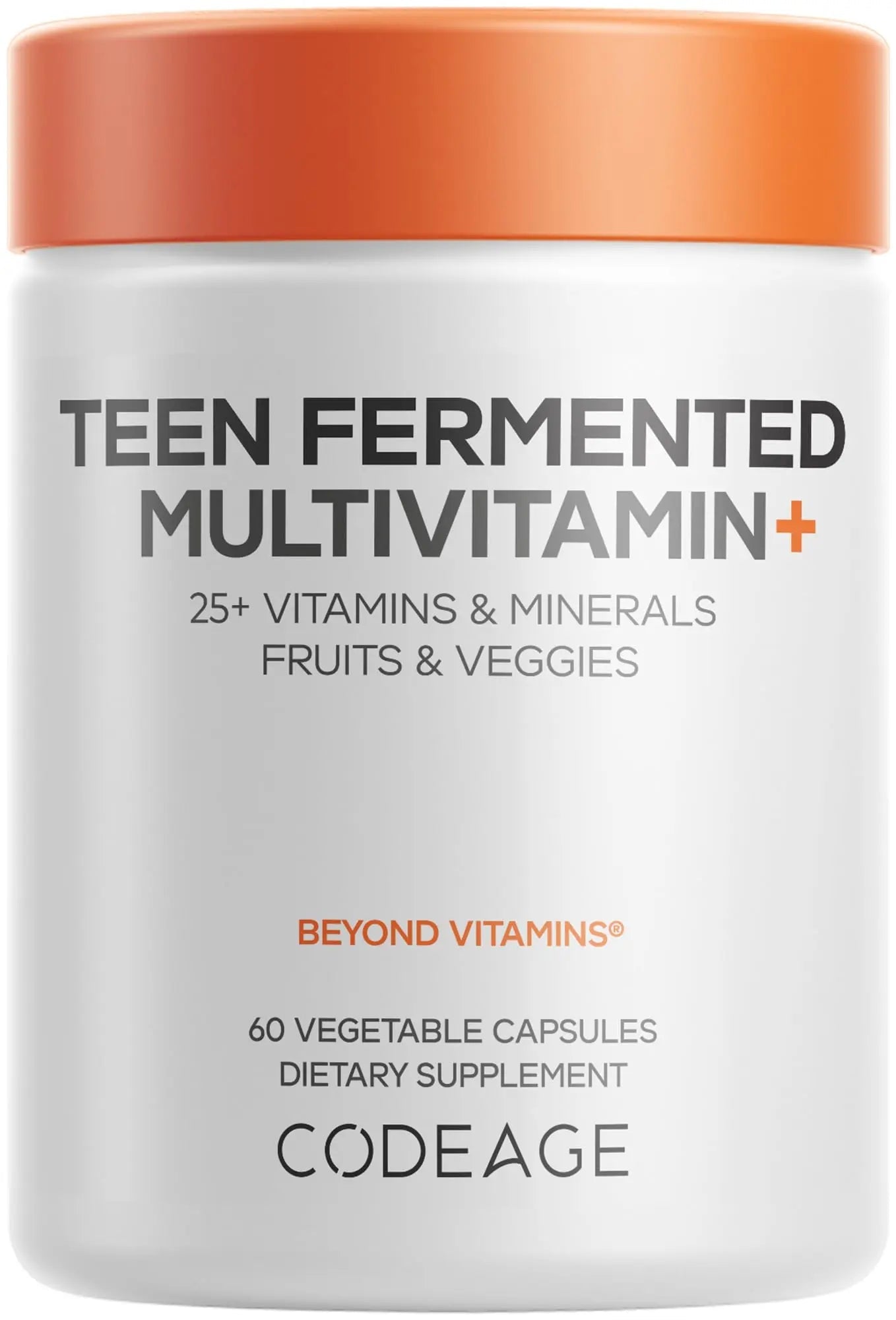 Codeage Teen Multivitamin Supplement – Daily Vitamins and Minerals for Teen Boys and Girls – Organic Whole Food Formula Codeage Au supplements