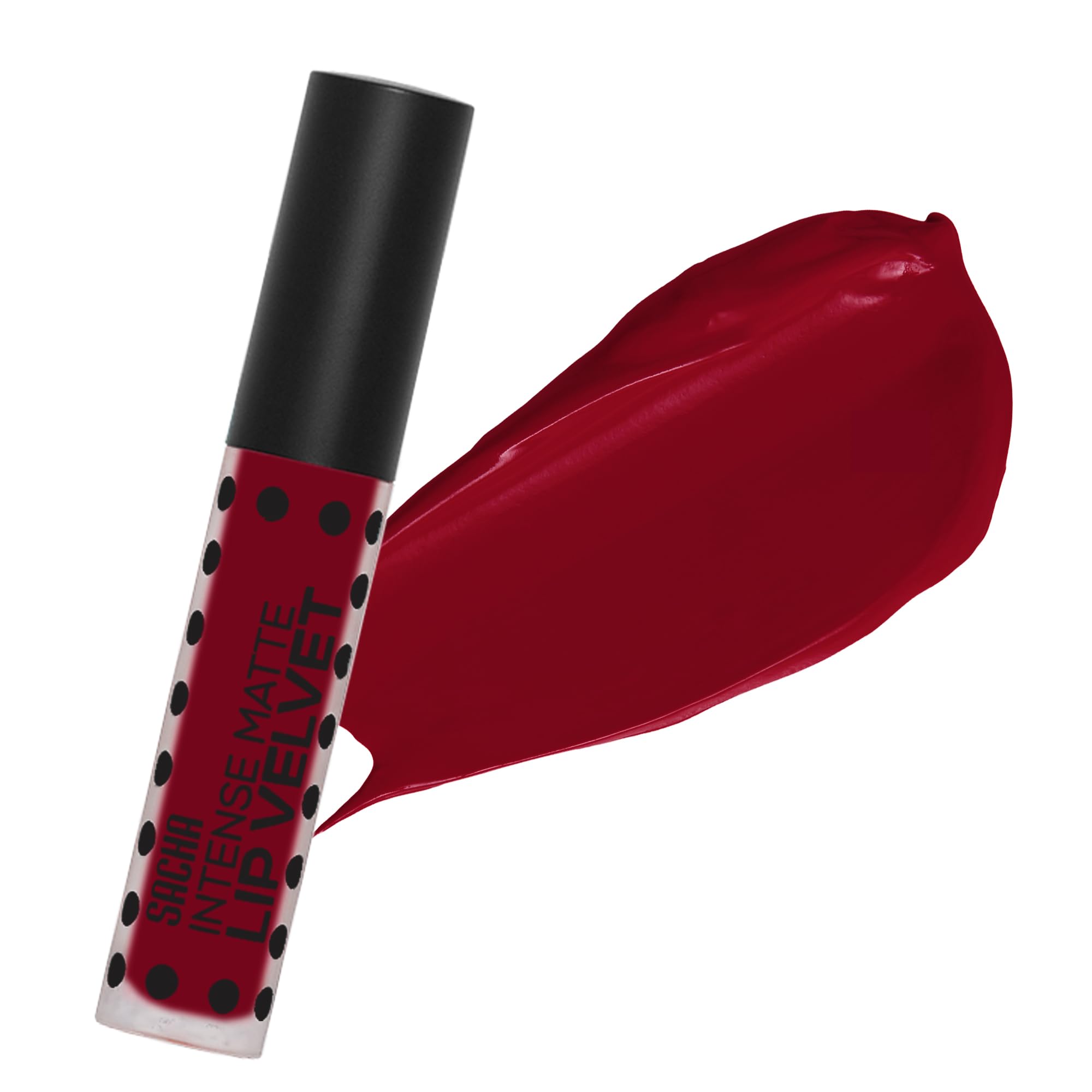 Sacha Cosmetics Intense Matte Lip Velvet Liquid Lipstick, Long-Lasting Velvet Matte Finish, 0.2 fl oz Pass The Money Sacha Cosmetics Au supplements