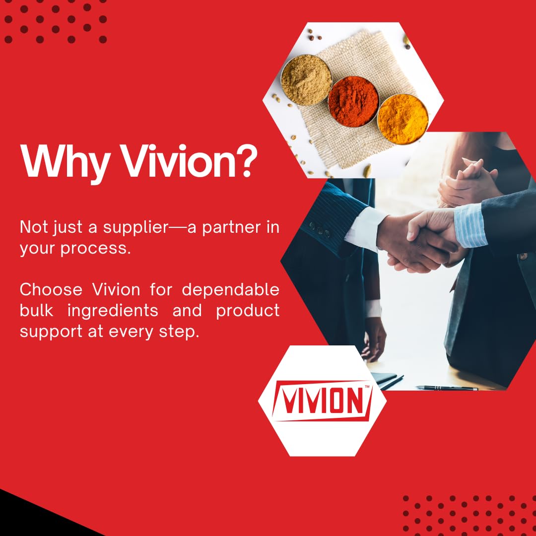 Vivion L-Threonine Powder 1000 Grams - Amino Acid Powdered for Manufacturing Muscle Recovery, Immune & Gut Health Tablet Capsule Formulations - 1 kg (2.2 lb) Vivion Au supplements