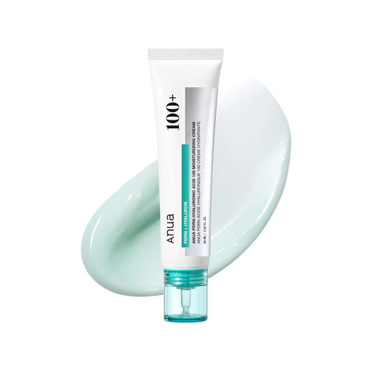 Anua PDRN Hyaluronic Acid 100 Moisturizing Cream, Lightweight, Non-Greasy Hydrating Face Moisturizer with Salmon DNA ANUAAU supplements