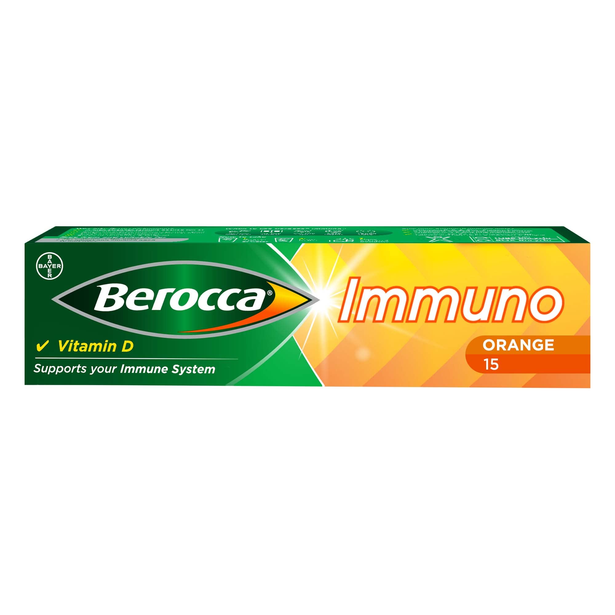 Berocca Immuno Effervescent Tablets, 11 Vitamins and Minerals, Including Vitamins D, C Berocca Au supplements