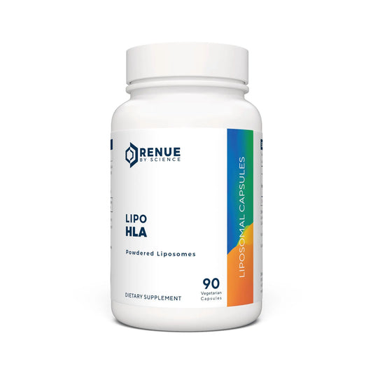 Renue By Science Hyaluronic Acid | HLA Liposomal Hyaluronic Acid Supplements | 90 Acido Hialuronico Capsules - 150mg Hylunaric Acid per Serving | Non-GMO | Made in The USA Third-Party Tested Renue By ScienceAU supplements