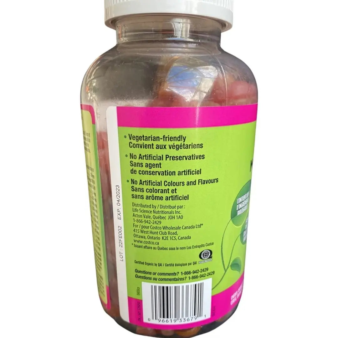 Kirkland Signature Adult Multi-Vitamin Gummies, 250 Gummies KIRKLAND Au supplements