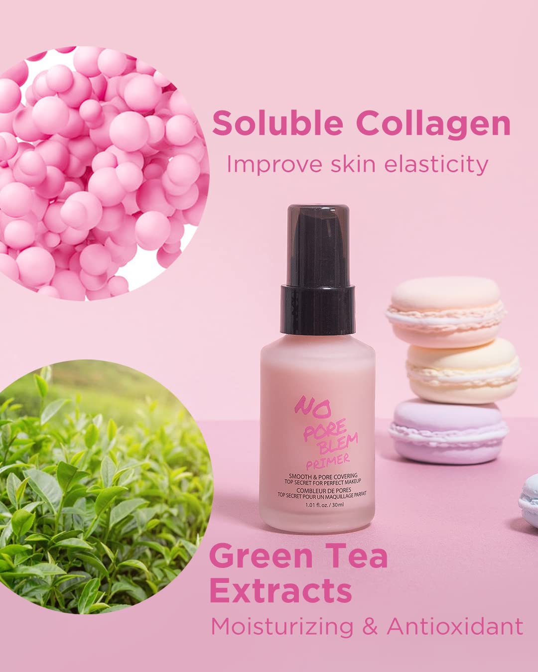 TOUCH IN SOL No Poreblem Primer – Pore Primer for Korean Makeup, Mattifying Primer for Oily Skin, Pore Eraser for Large Pores, Blurring Finish from K Beauty (1.01 fl.oz/30ml) Touch in Sol Au supplements