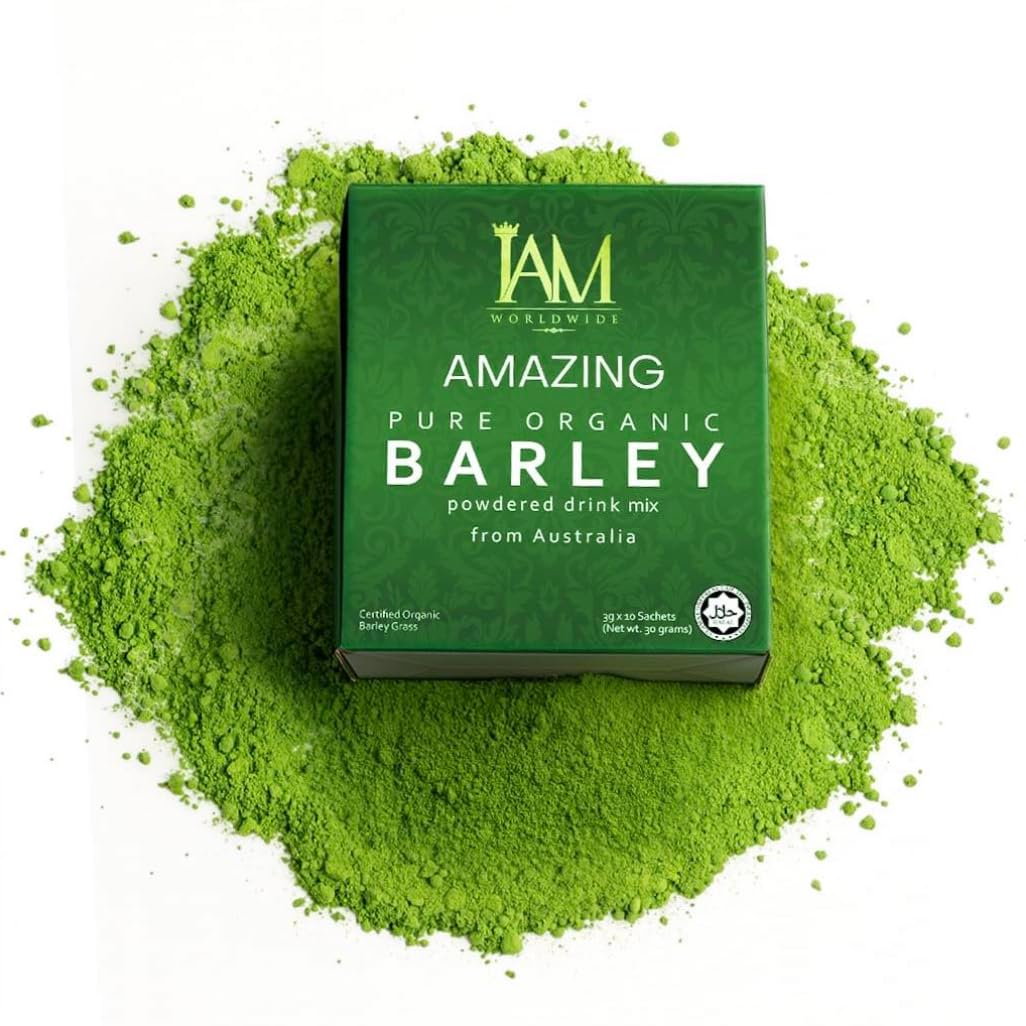 IAM Amazing Pure Organic Barley Powder Drink Barley Green Natural Blend XLXZHYF Au supplements