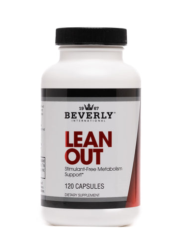 Beverly International Lean Out 120 caps. Fat Burner with Metabolic Support. Lipotropics. Beverly International Au supplements