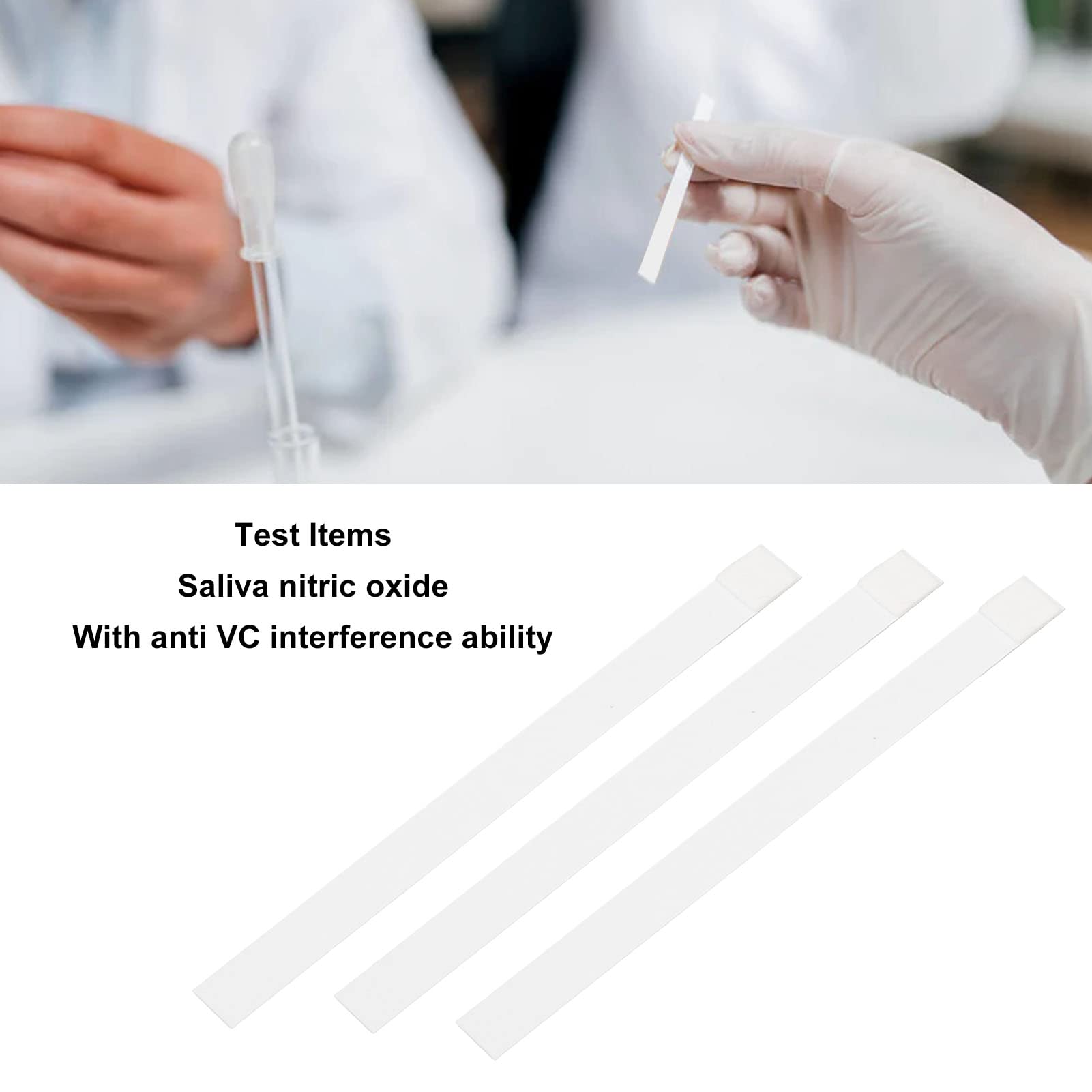 Body Nitric Oxide Test Strips, Fast Results Nitric Oxide Test Strips Highly Accurate 25 Strips DAUERHAFT Au supplements