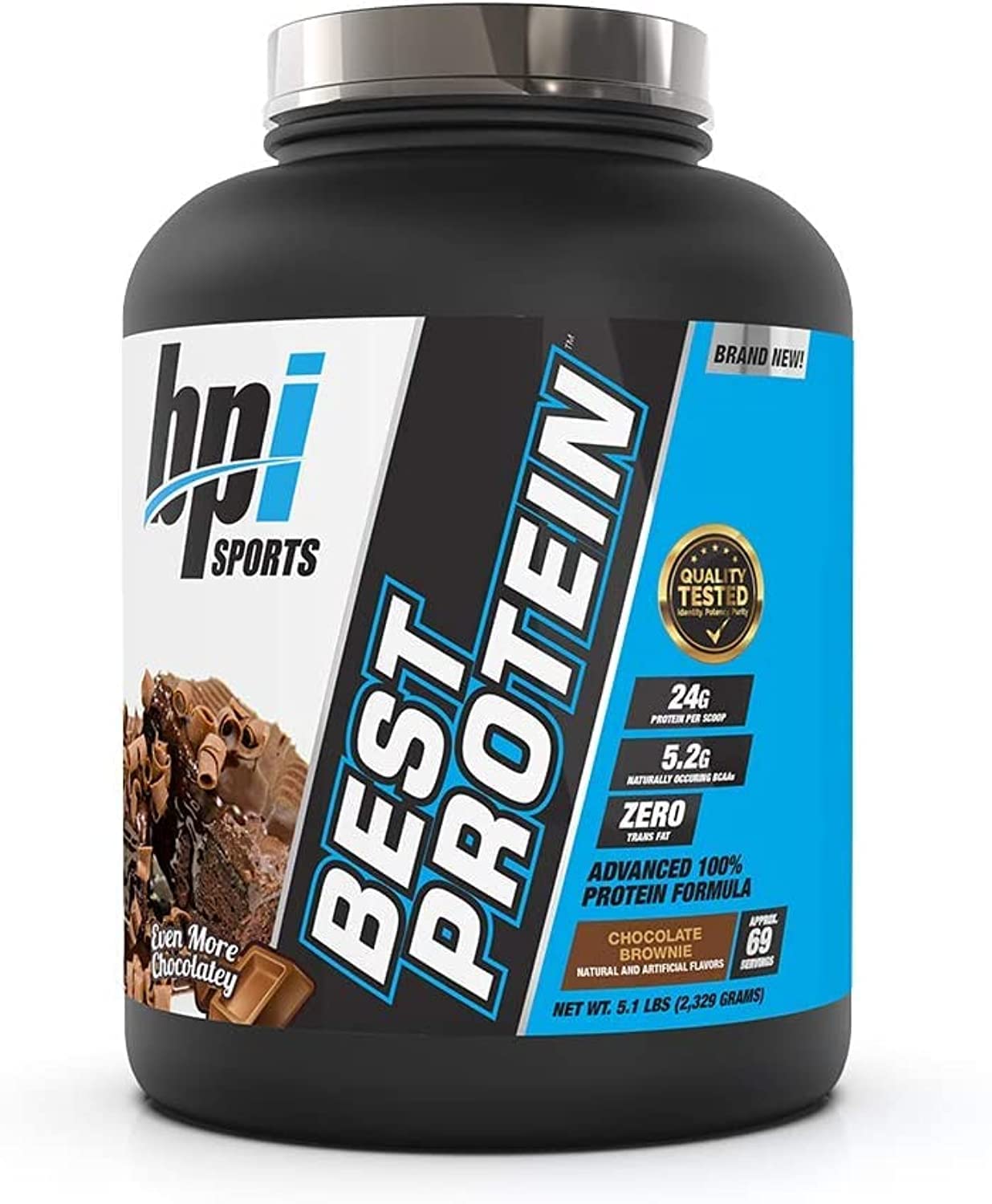 BPI Sports Best Protein, Chocolate Brownie, 5.1 Pound BPI Sports Au supplements