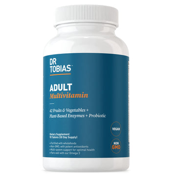Dr. Tobias Adult Multivitamin for Women & Men, Energy & Immune Support from 42 Fruits Dr. Tobias Au supplements