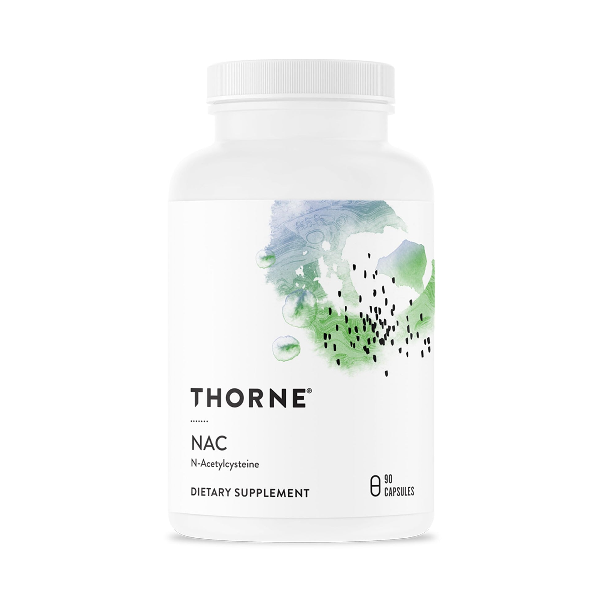THORNE - NAC - N-Acetylcysteine - 500mg - Supports Respiratory Health & Immune Function - Promotes Liver & Kidney Detox* - Gluten, Dairy & Soy-Free - 90 Servings THORNE Au supplements