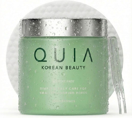 QUIA Toner Pads – AHA/BHA Dual-Action Exfoliate and Hydrate All in One – Soothing Formula for Sensitive Skin – Reduces Blackheads and Blemishes QUIA BeautyUS supplements