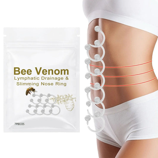 Bee Venom Slimming Nose Ring GGPM Bee Venom Lymphatic Drainage & Slimming Nose Ring Bee GenericAU supplements