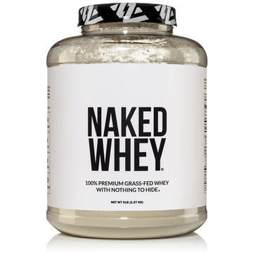 NAKED WHEY 5LB 100% Grass Fed Unflavored Whey Protein Powder - US Farms NAKED Au supplements