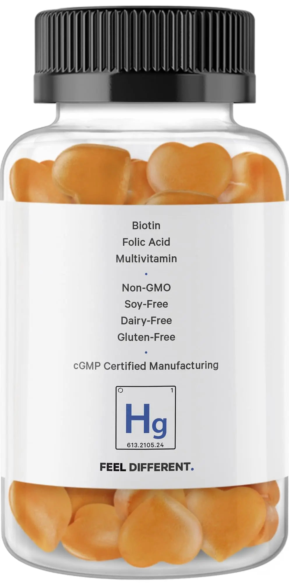 Codeage Hair Gummies, Biotin 5000 mcg, Sugar Free Growth Gummy Vitamins A, C, B6, B12, D3, Zinc, Inositol Supplement Codeage Au supplements