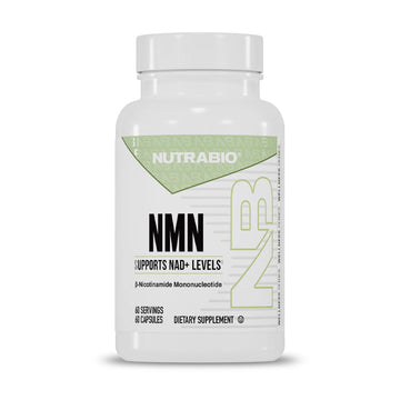 NutraBio NMN - NAD Supplement, Longevity Support, Boost NAD Levels, Increase Cellular Energy, Brain Health, Healthy Aging- 60 Servings- 60 Capsules NutraBio Au supplements