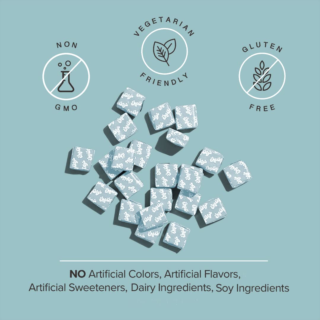 Chewsy So Long Stress, Calm Fruity Chews, Stay Calm & Focused. w/L-theanine, Amino Acid, GABA, Glycine, Tyrosine, Taurine & Magnesium. Non-GMO and Gluten-Free. Tropical Fruity Chews, 30-Day Supply CHEWSY Au supplements