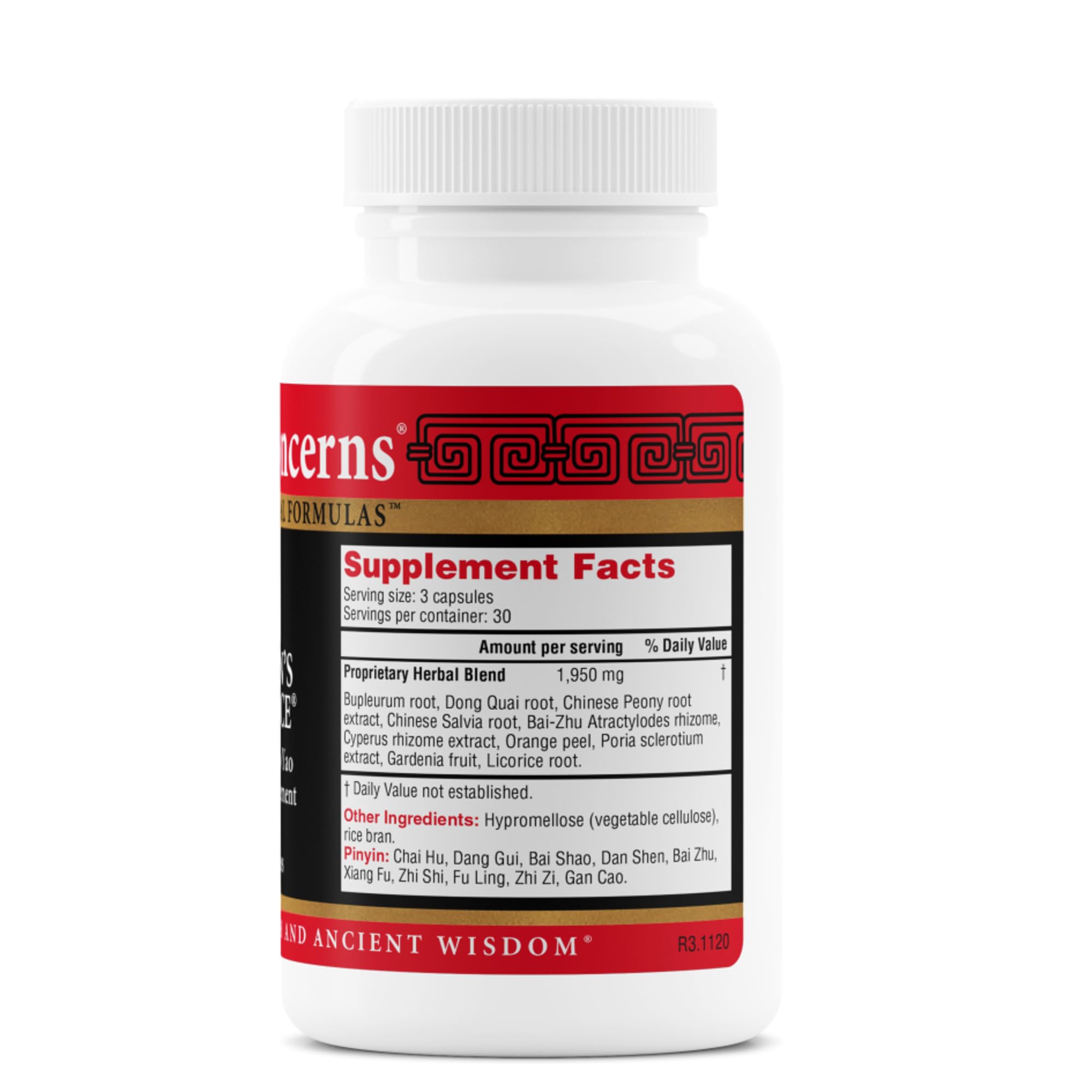 Health Concerns Woman’s Balance – PMS Relief & Hormone Support – Liver Qi & Spleen Health – Herbal Supplement for Women – Dan Zhi Xiao Yao Formula – 270 Capsules Health Concerns Au supplements