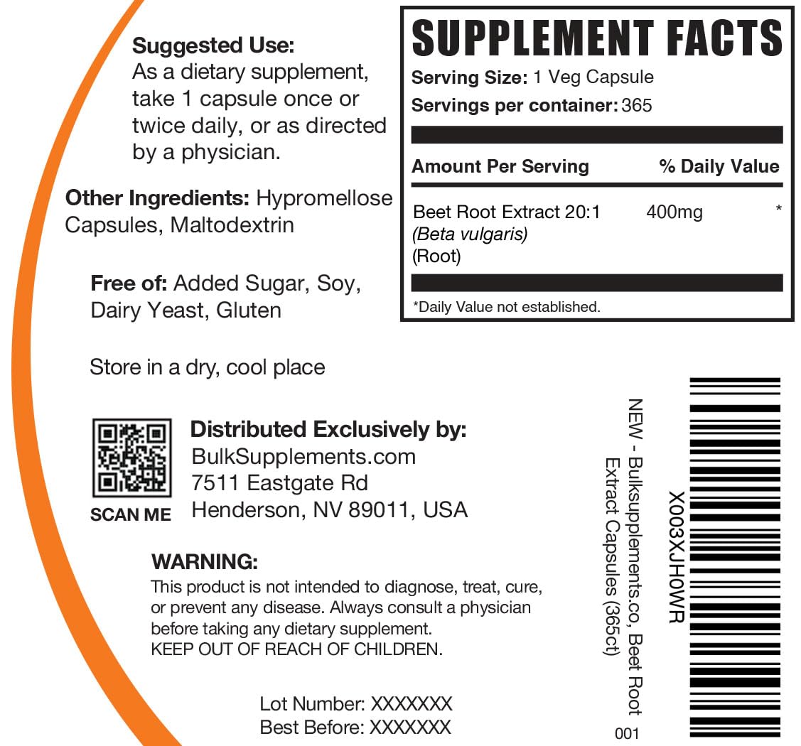 BULKSUPPLEMENTS.COM Beet Root Extract Capsules - Beet Root Supplements, Beet Root BULKSUPPLEMENTS.COM Au supplements