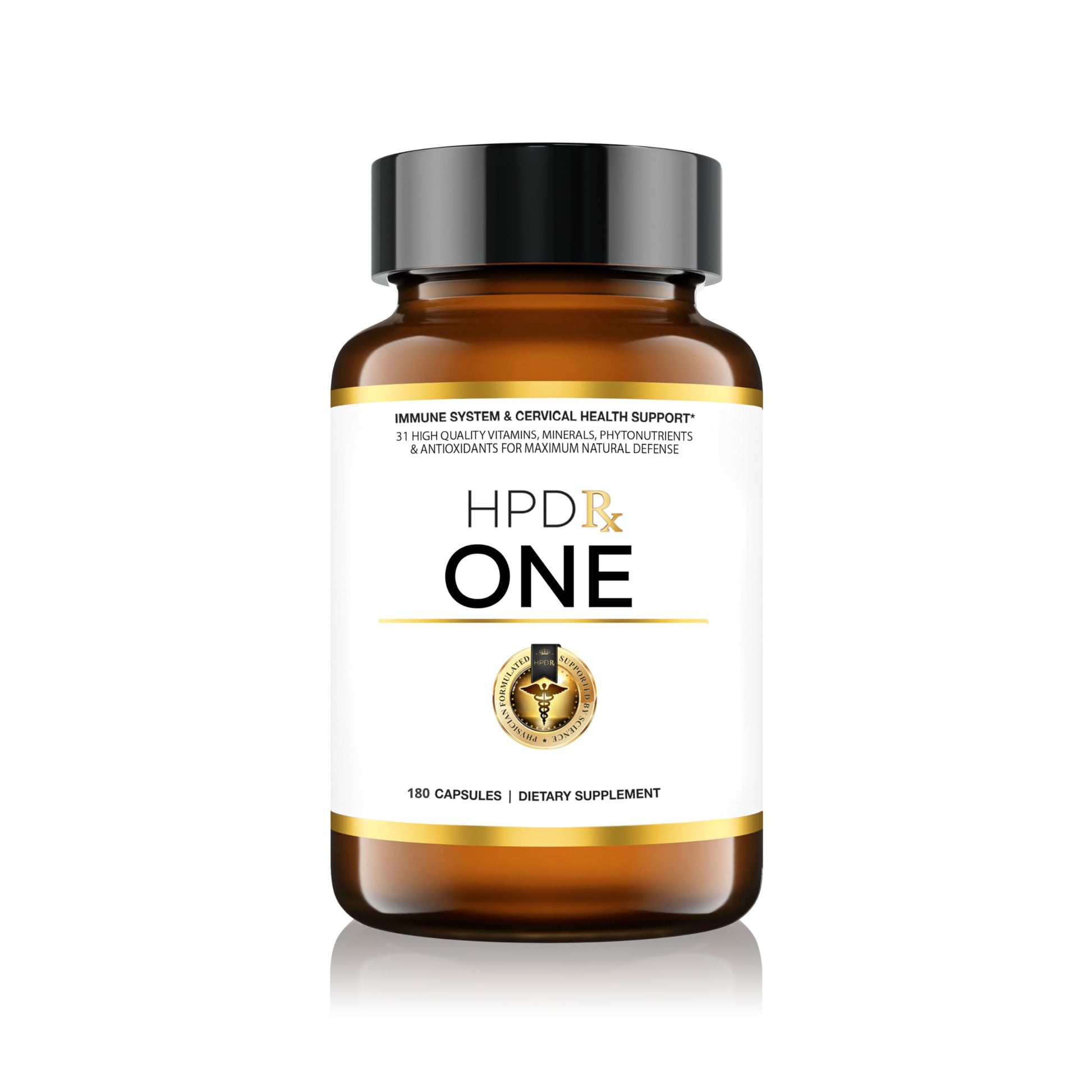 HPD Rx ONE Immunity Boost Multivitamin | HPV Supplements for Women and Men, 2 Pack HPD Rx Au supplements