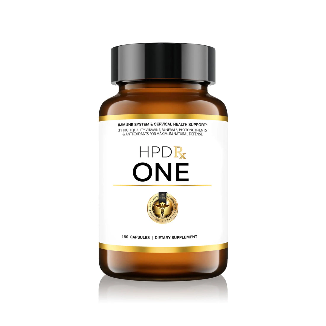 HPD Rx ONE Immunity Boost Multivitamin | HPV Supplements for Women and Men, 2 Pack HPD Rx uk supplements