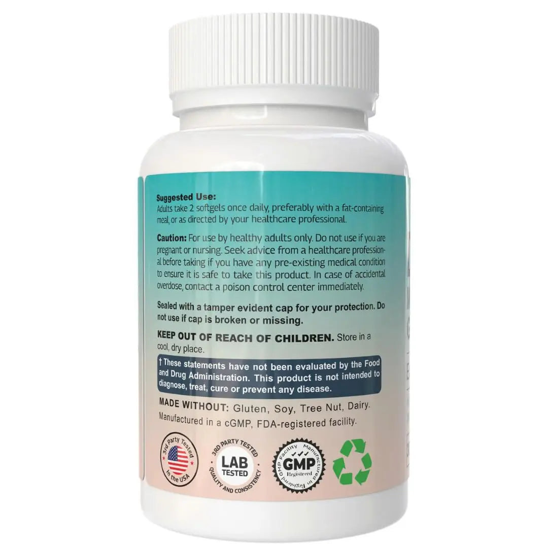 THEREXA Vitamin D3 K2 Magnesium Supplement - Extra Strength with 10000 IU Vitamin D3, Magnesium Glycinate and 200 mcg K2 MK-7 Vitamin Supplements Complex, for Women & Men - 300 Softgels THEREXA Au supplements