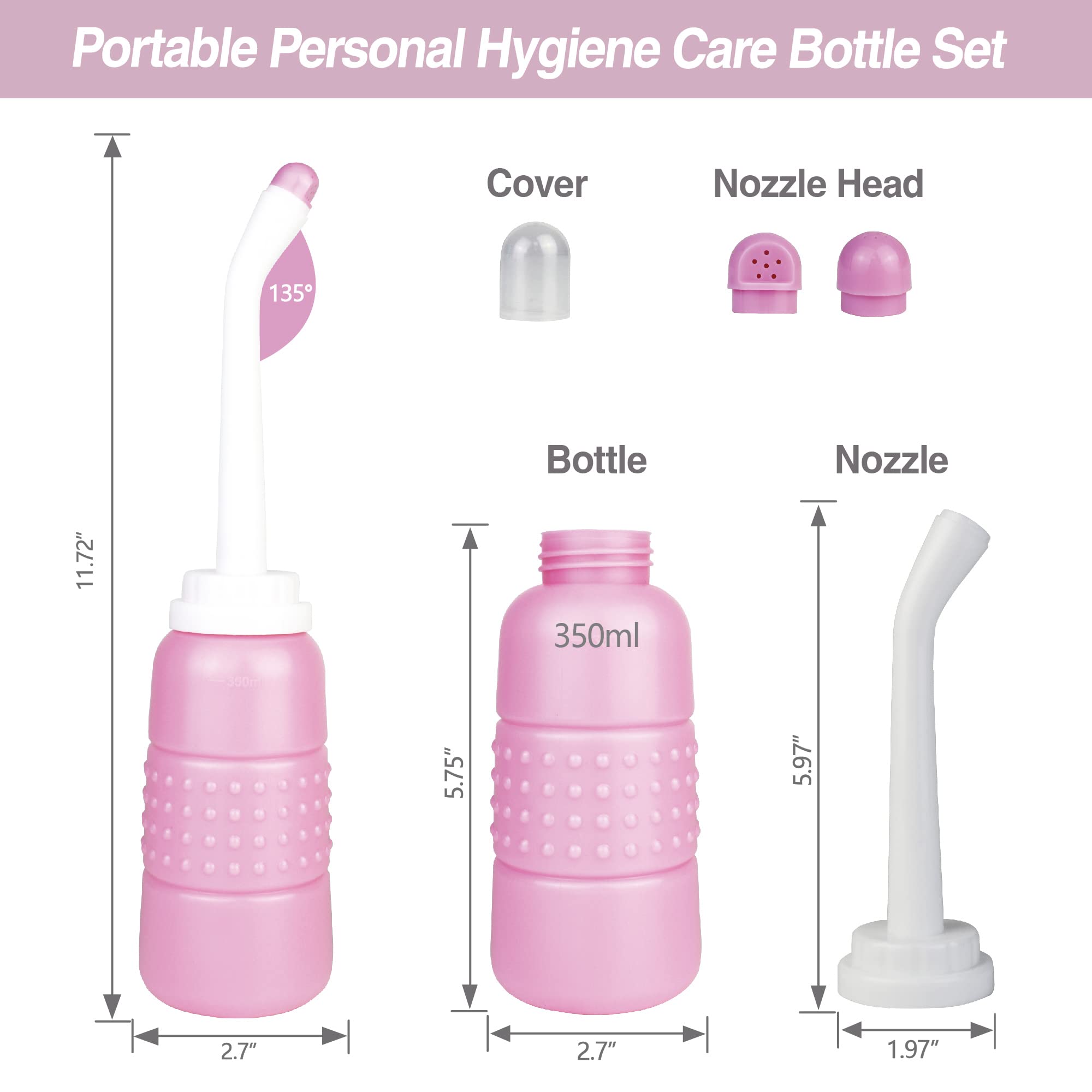 TopQuaFocus 12oz Perineal Bottle for Postpartum Care Portable Travel Peri Sprayer Bidet Postpartum TopQuaFocus Au supplements