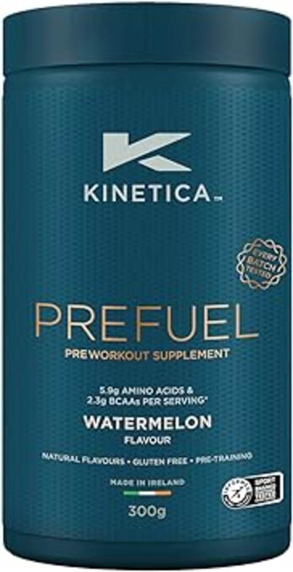 Kinetica PreFuel, Pre Workout, 5.9g Amino Acids & 2.3g BCAA's per Serving, 30 Servings Kinetica Au supplements