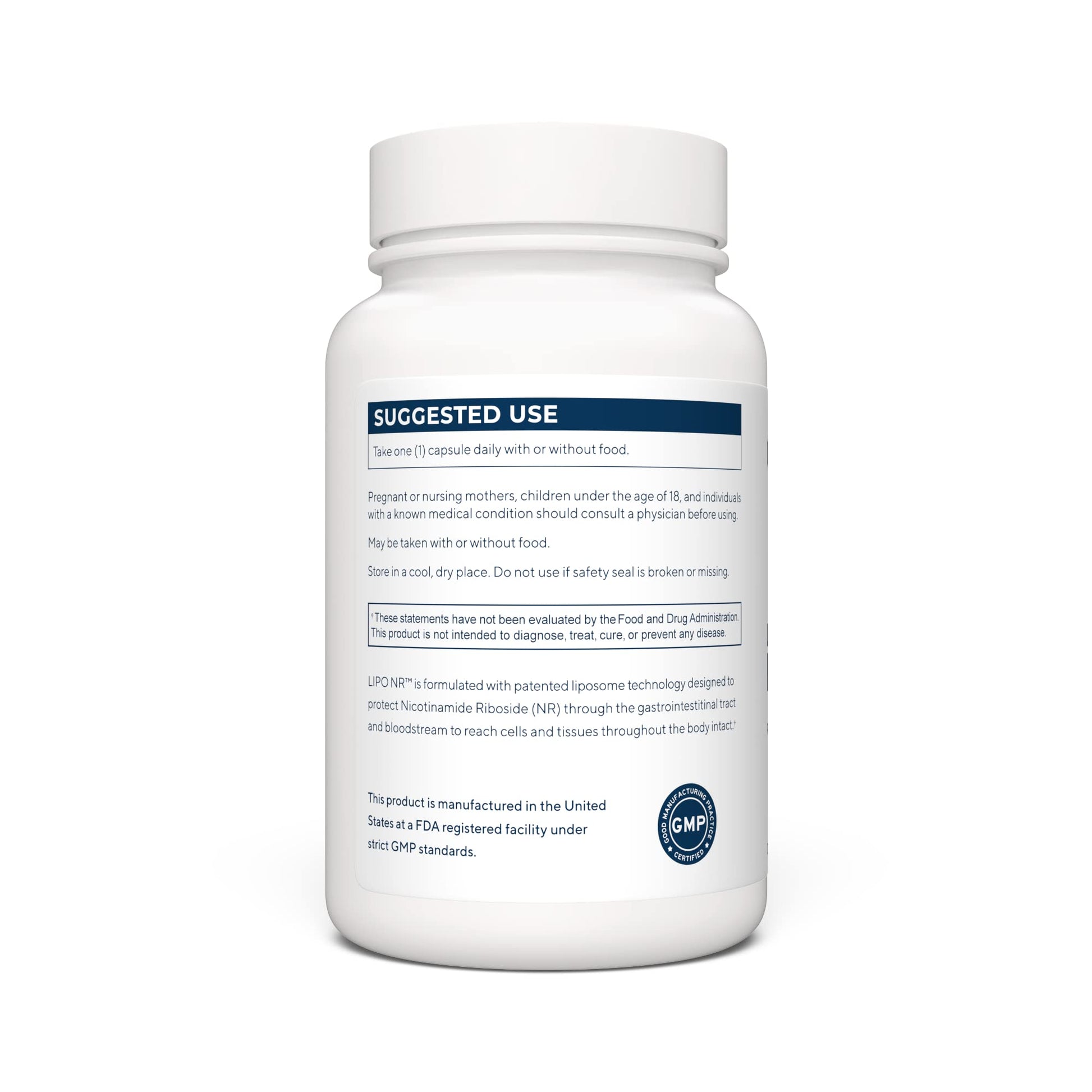 RENUE Liposomal Nicotinamide Riboside (NR) Supplement 300 mg - Bioavailable Formula RENUE BY SCIENCE Au supplements