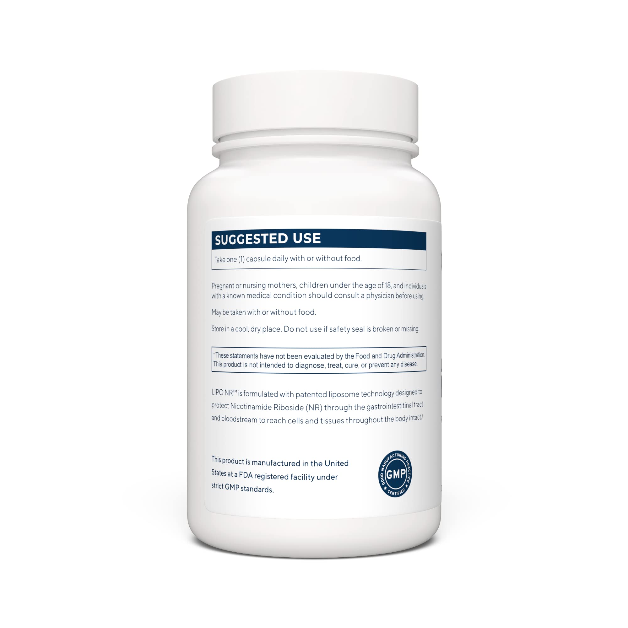 RENUE Liposomal Nicotinamide Riboside (NR) Supplement 300 mg - Bioavailable Formula RENUE BY SCIENCE Au supplements