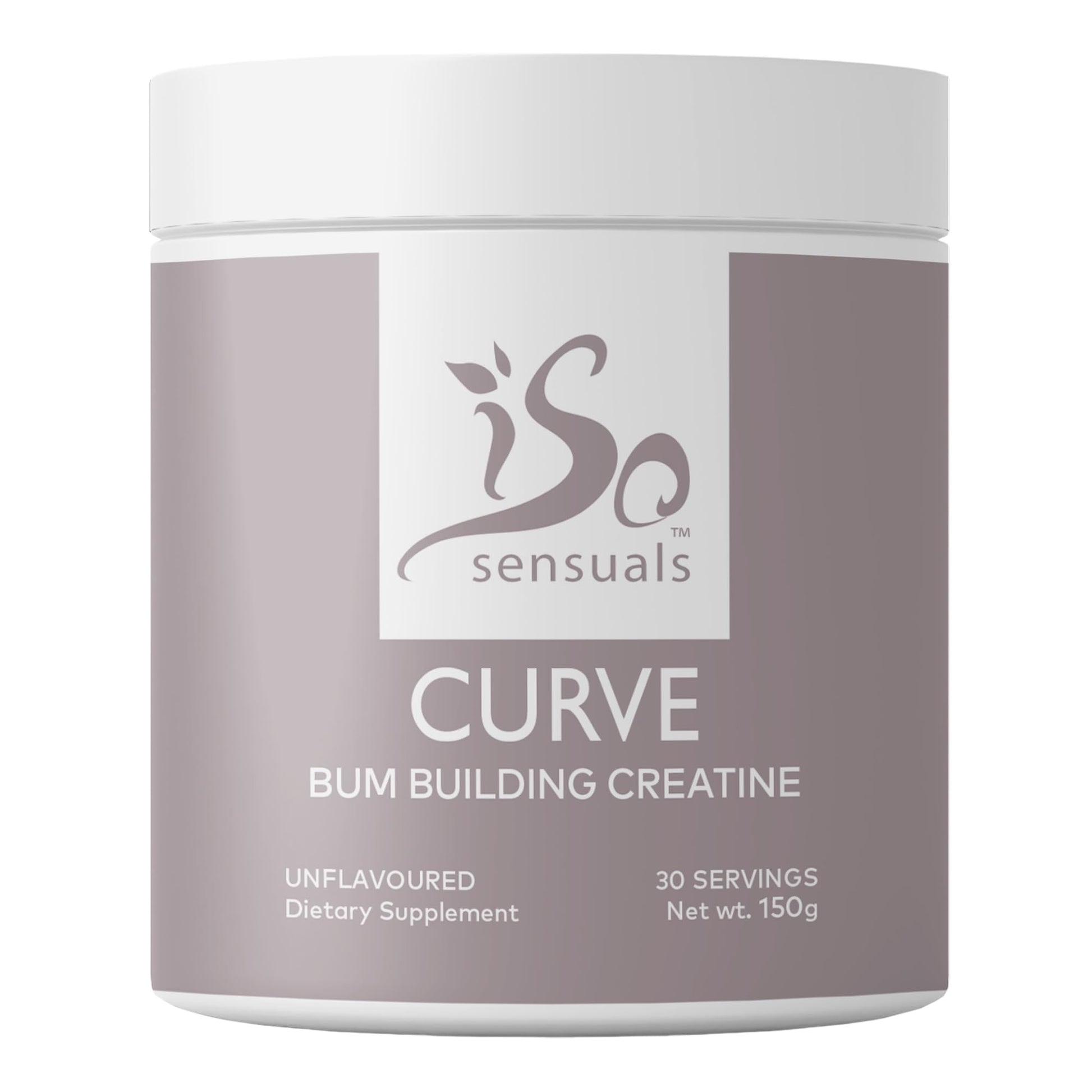 IsoSensuals Curve Bum Building Creatine - Micronized 200 Mesh for Smooth Muscle IsoSensuals Au supplements