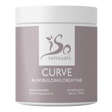 IsoSensuals Curve Bum Building Creatine - Micronized 200 Mesh for Smooth Muscle IsoSensuals Au supplements