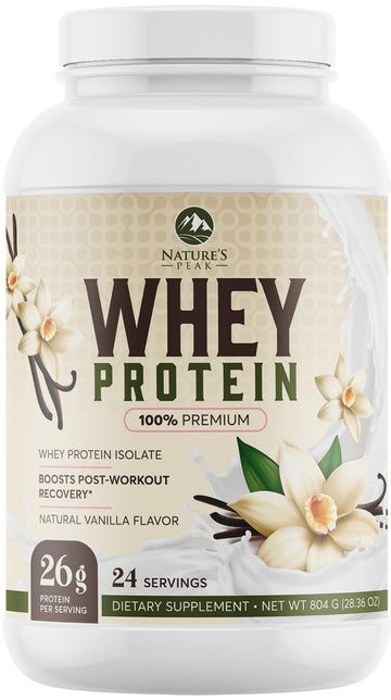 Nature's Protein Powder, 100% Whey Protein Powder Isolate, Immune Support, BCAAs Nature's Peak Au supplements