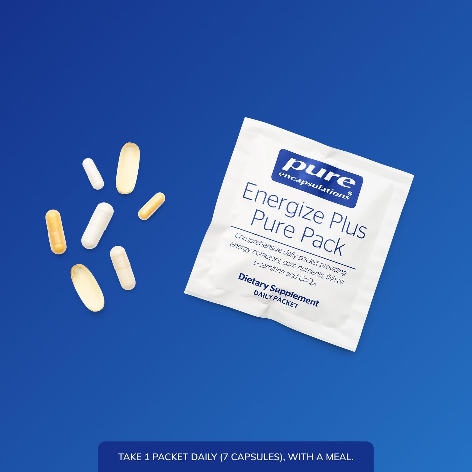 Pure Encapsulations Energize Plus Pure Pack | Supplement to Support Energy Production and Nutrient Metabolism* | 30 Packets Pure Encapsulations Au supplements