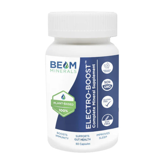 Beam Minerals Complete Multi-Mineral Capsules | Electro-Boost Plant-Based Electrolytes and Micronutrients for Men and Women | Help to Boost Immunity, Support Gut Health BEAM MINERALSUS supplements
