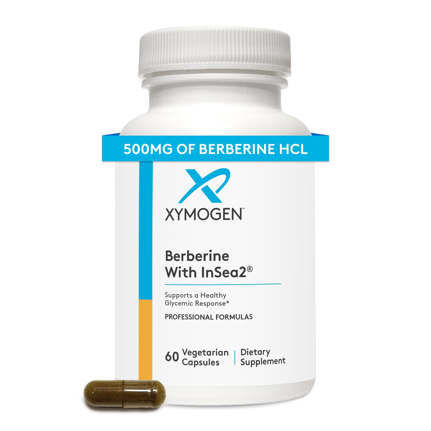 XYMOGEN Berberine with InSea2 - Blend of Polyphenols - Cellular Metabolic & Immune Support - Plant-Based, Gluten-Free & Non-GMO - 60 Capsules XYMOGEN Au supplements