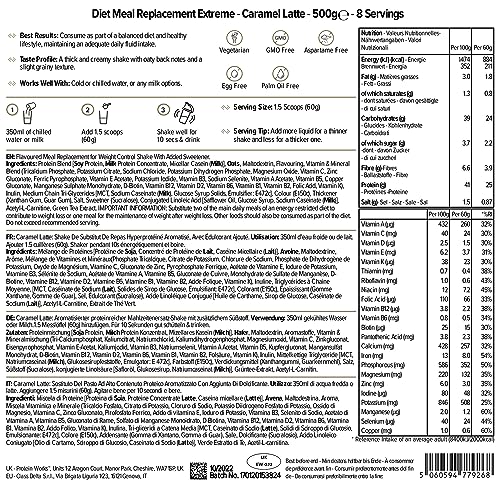 Protein Works - Diet Meal Replacement Extreme Shake, 200 Calorie Meal, High Protein Meal Protein Works Au supplements
