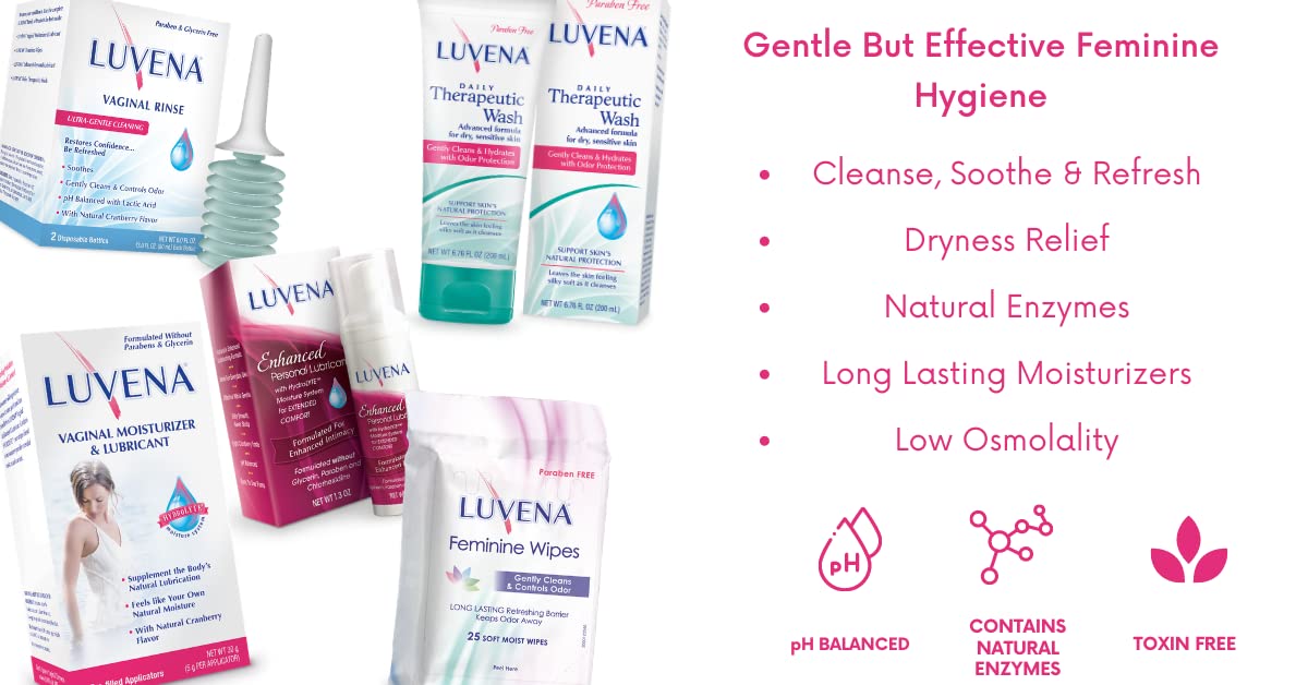 Luvena Feminine Wipes - Soft Wet Wipes for Women - Refresh & Resist Odor - Gynecologist Tested LUVENA Au supplements