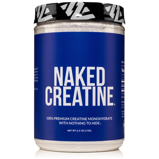 Pure Creatine Monohydrate – 200 Servings - 1,000 Grams, 2.2lb Bulk, Vegan, Non-GMO Naked NutritionAU supplements