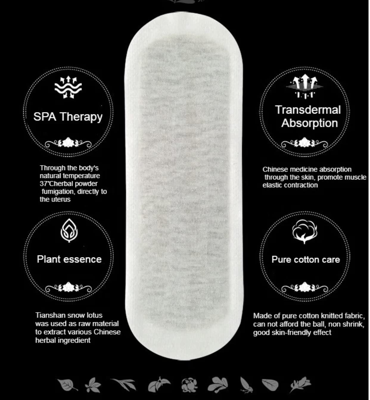 Premium Natural Organic Herbal Cotton Panty Liners for Women - Unscented, Thin, Cruelty-Free Organic Herbal Panty Liner Au supplements