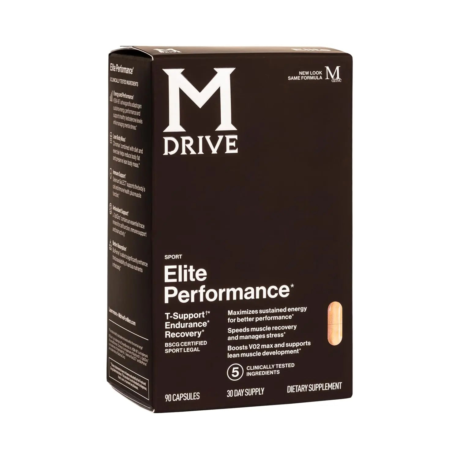 Mdrive Elite Multi - Natural Energy, Strength, Stress Relief, Lean Muscle, Immune Health Support from Zinc, Selenium, Manganese & Vitamin D, Enzymes for Digestive Support Mdrive Au supplements