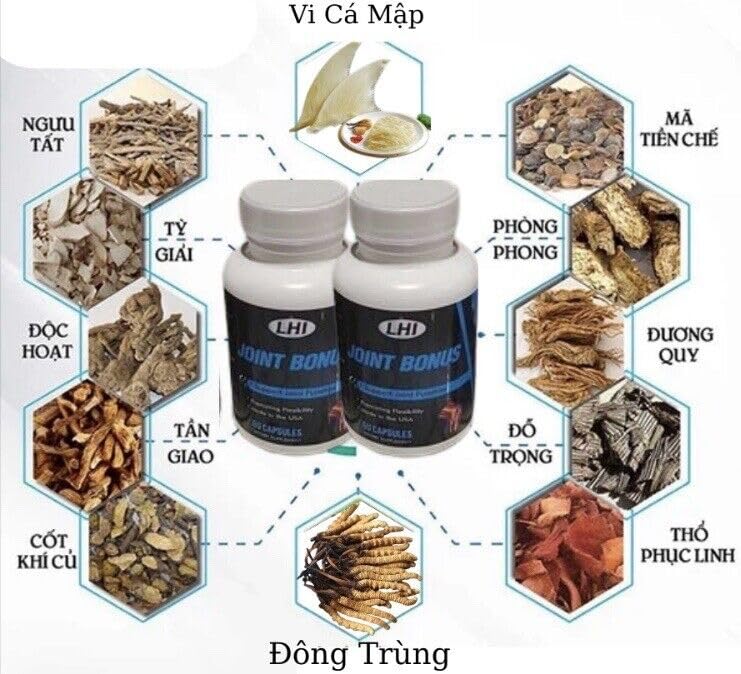 Joint Bonus Hỗ Trợ Xương Khớp (100% Authentic, Sản Phẩm Chính Hãng Tại USA) 2 Bottles Joint Bonus Au supplements