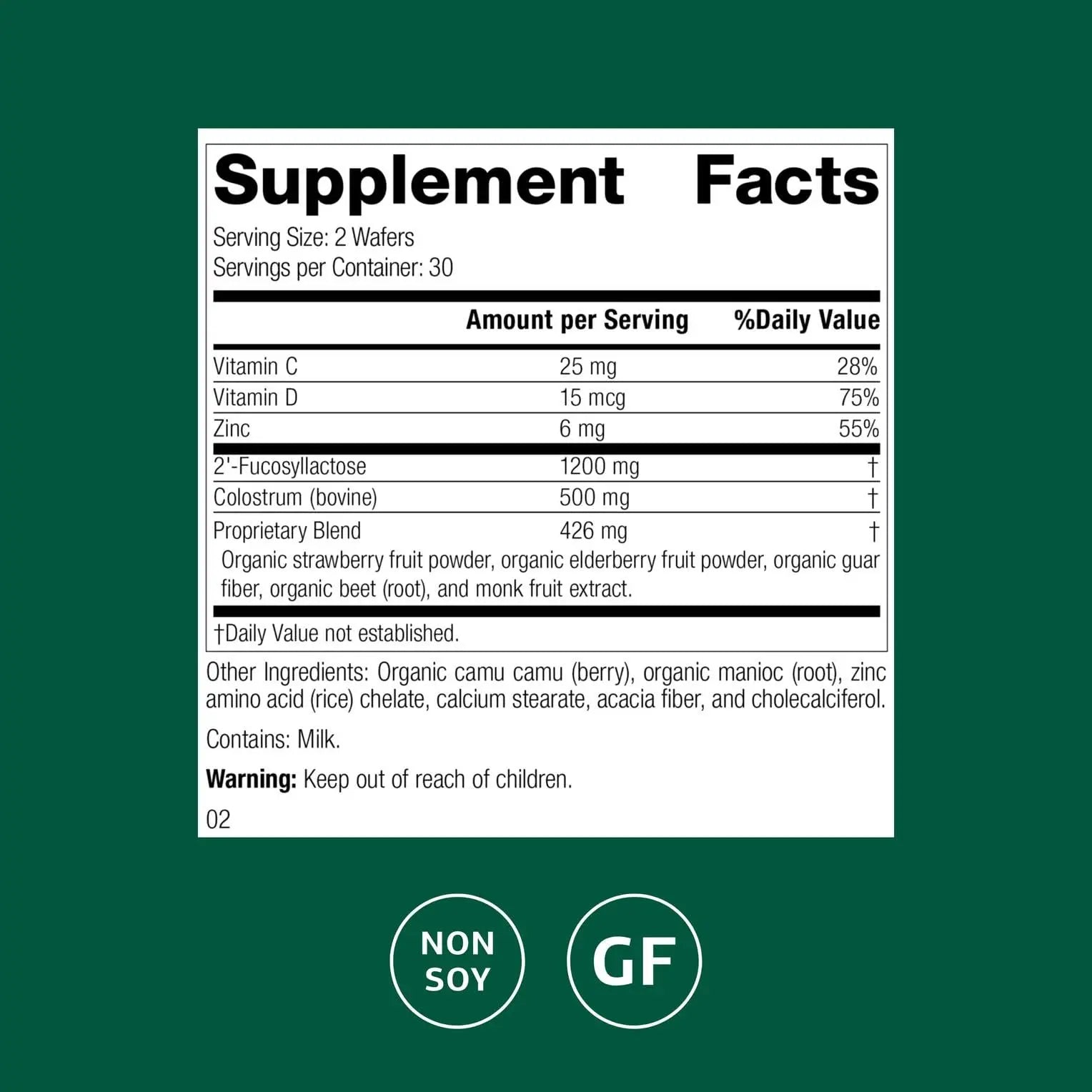 Standard Process Inc. Children's Immune - 60 Wafers Standard Process Inc. Au supplements