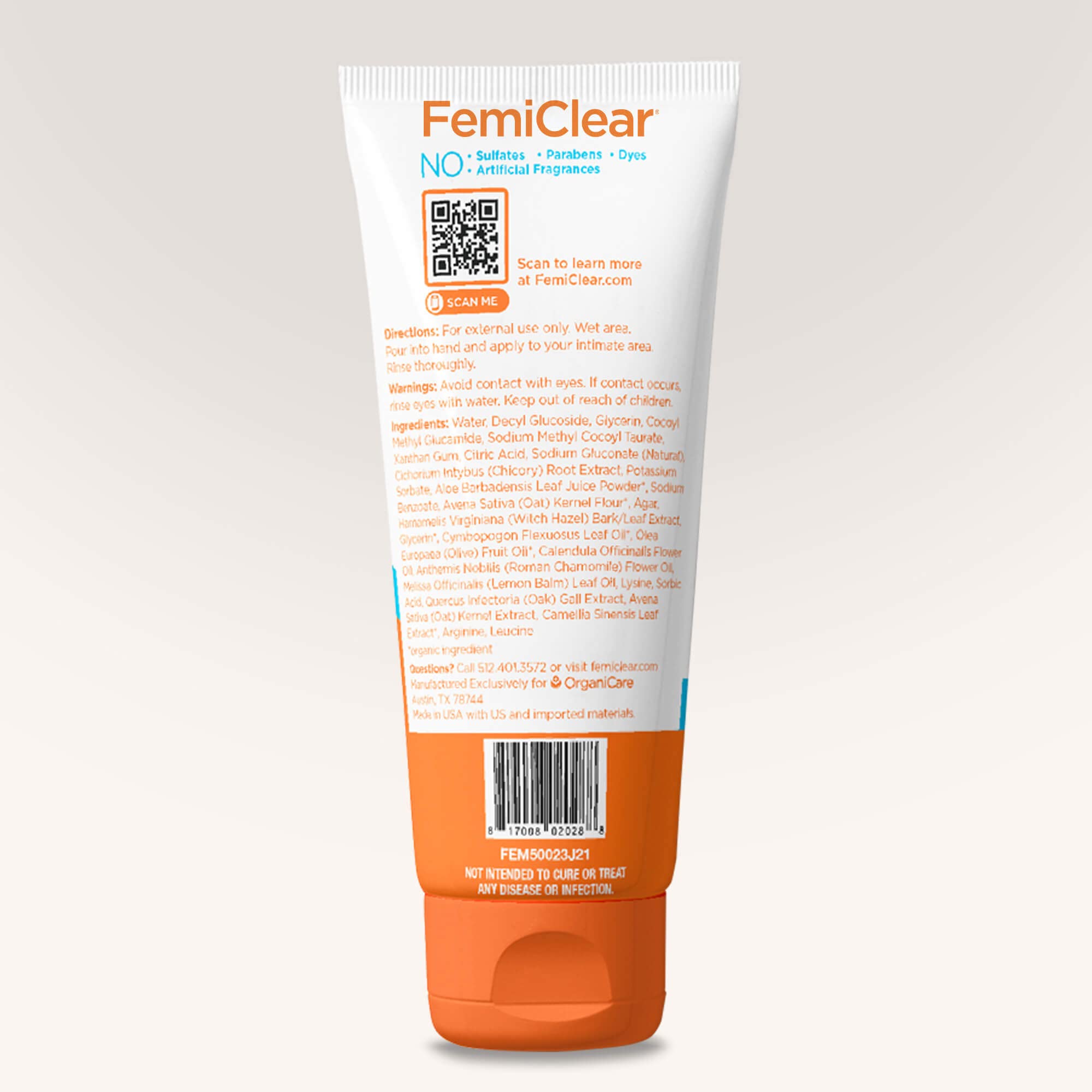 FemiClear® Restoratives Ultra-Gentle Feminine Wash, Made with Lysine & Lemon Balm, Natural Ingredients FemiClear Au supplements