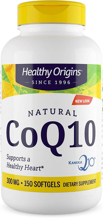Healthy Origins CoQ10 (Kaneka Q10), 300 mg - Heart Health & Energy Supplement Healthy Origins Au supplements