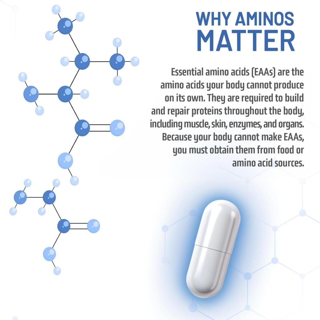 NAUTILUS Muscle Code Essential Amino Acid Capsules – Muscle Synthesis & Repair & Strength – Unflavored – 30 Servings – Clinically Studied – 0g Sugar, Keto, Vegan, Gluten Free, Dairy Free NAUTILUS Au supplements