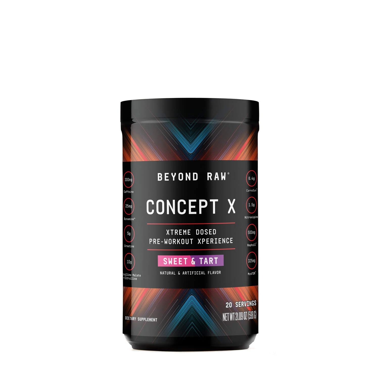 BEYOND RAW Concept X | Clinically Dosed Pre-Workout Powder | Contains Caffeine BEYOND RAW Au supplements