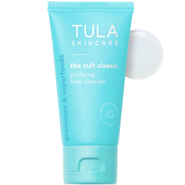 TULA Skin Care The Cult Classic Purifying Face Cleanser (Travel-Size) | Gentle and Effective Face Wash, Makeup Remover, Nourishing and Hydrating | 1.67 oz. TULA Au supplements